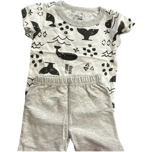 Chick Pea Baby pajama 6-9 months.WITH EXTRA BLACK SHORTS.  Never worn
